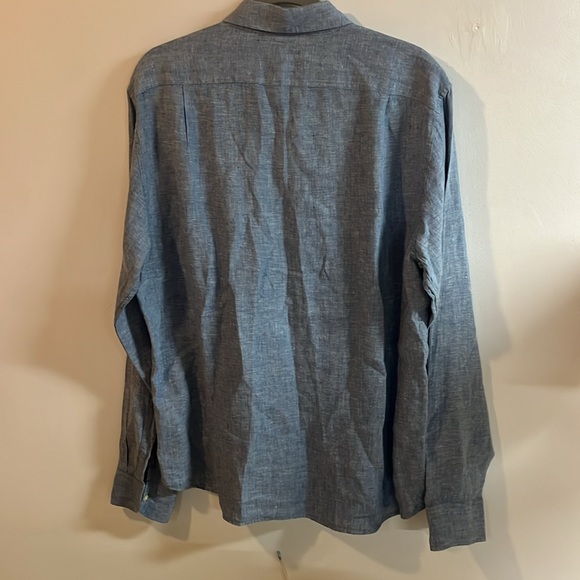 NWOT Linen J Crew Shirt - Picture 3 of 3